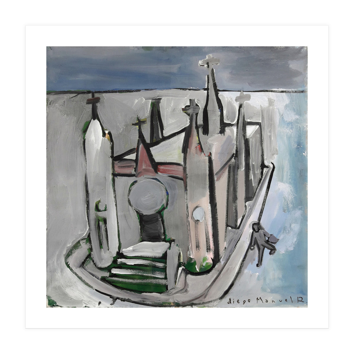 Catedral De La Plata 5 (Print Only)