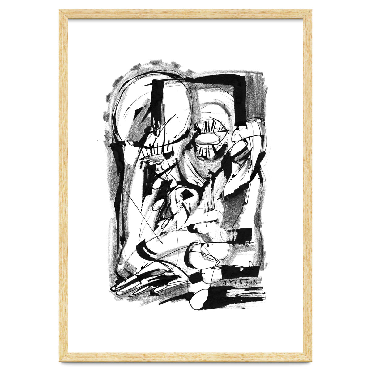 Power of the Mind - b&w