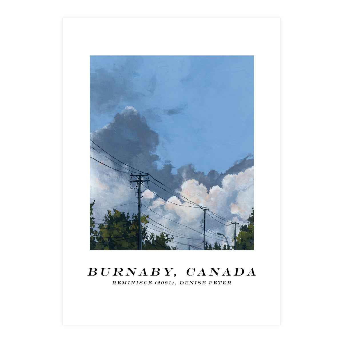 Burnaby, Canada (Print Only)