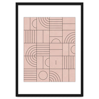 My Favorite Geometric Patterns No.20 - Pale Pink