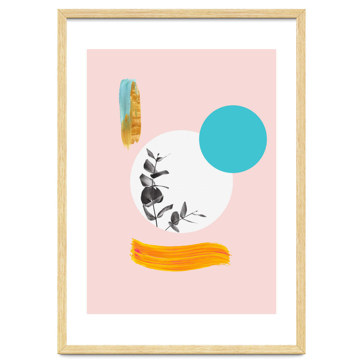 Modern Abstract Leaves