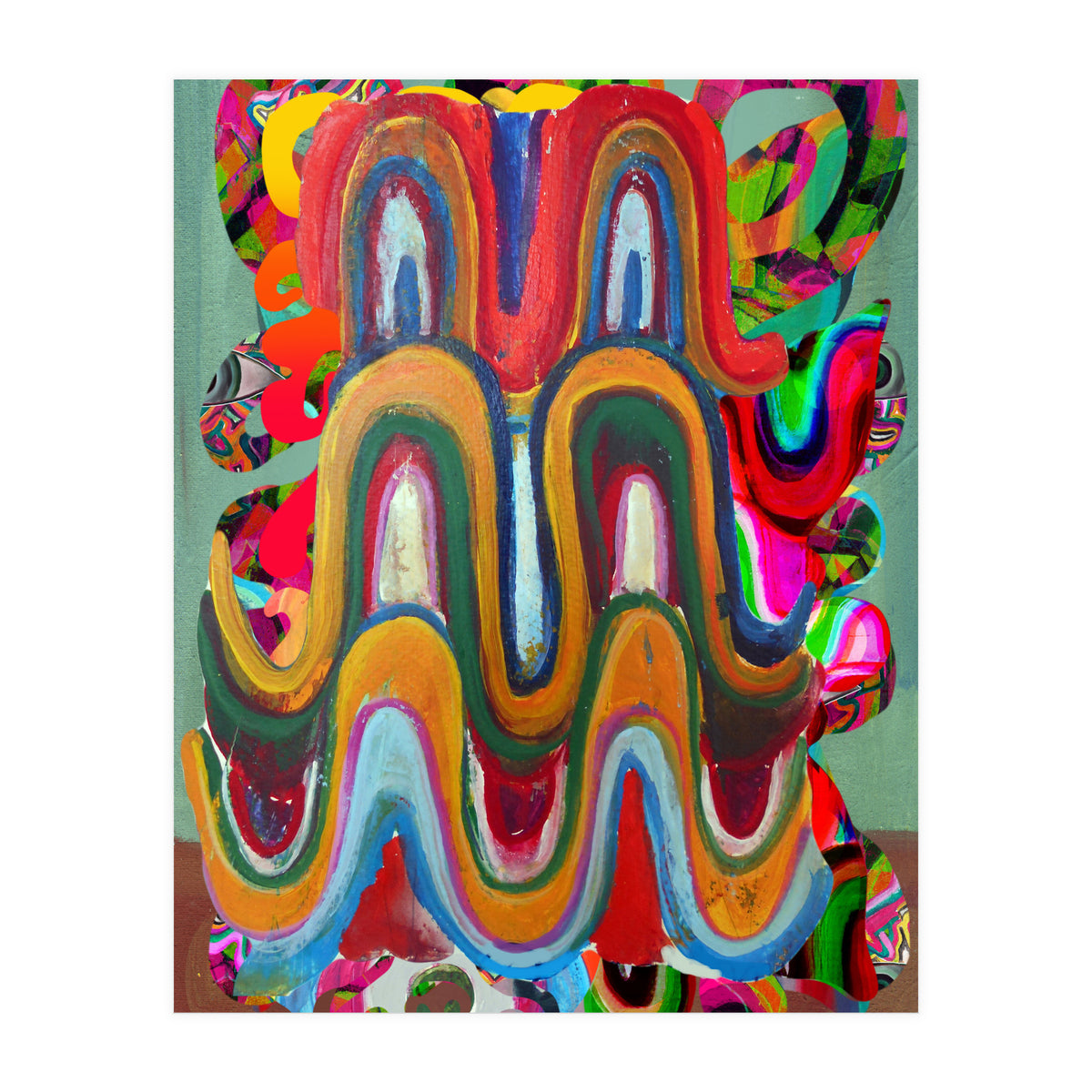 Pop Abstract Asimetrico A5 (Print Only)