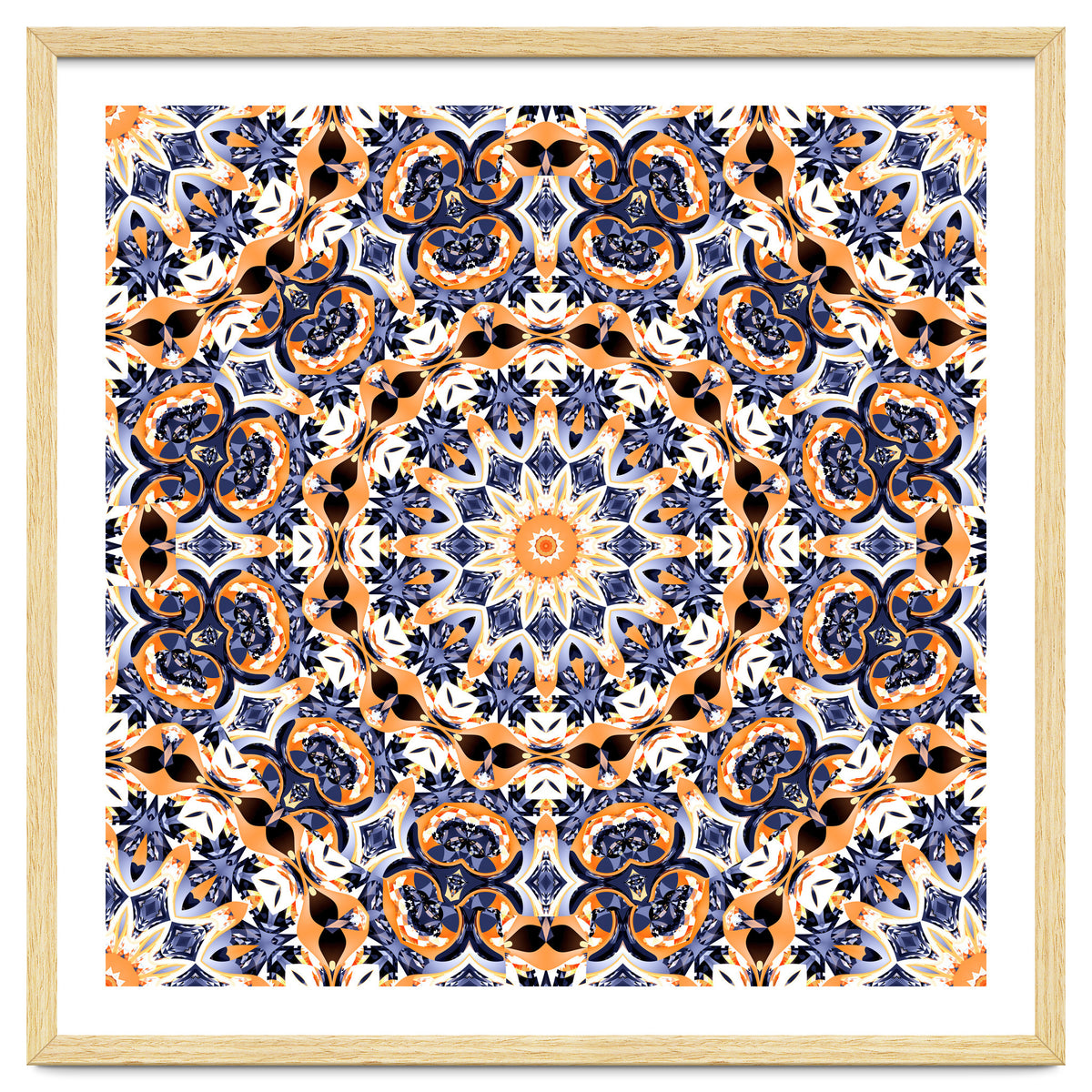 Abstract Mandala Pattern