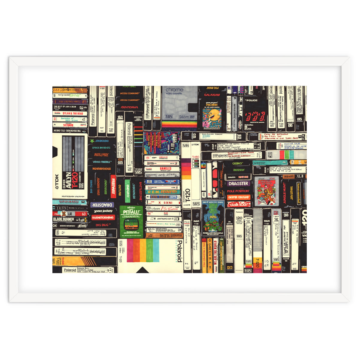 Cassettes, VHS & Atari