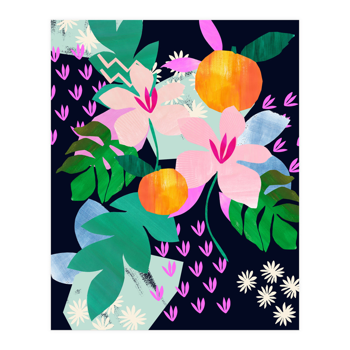 Orange tropical (Print Only)
