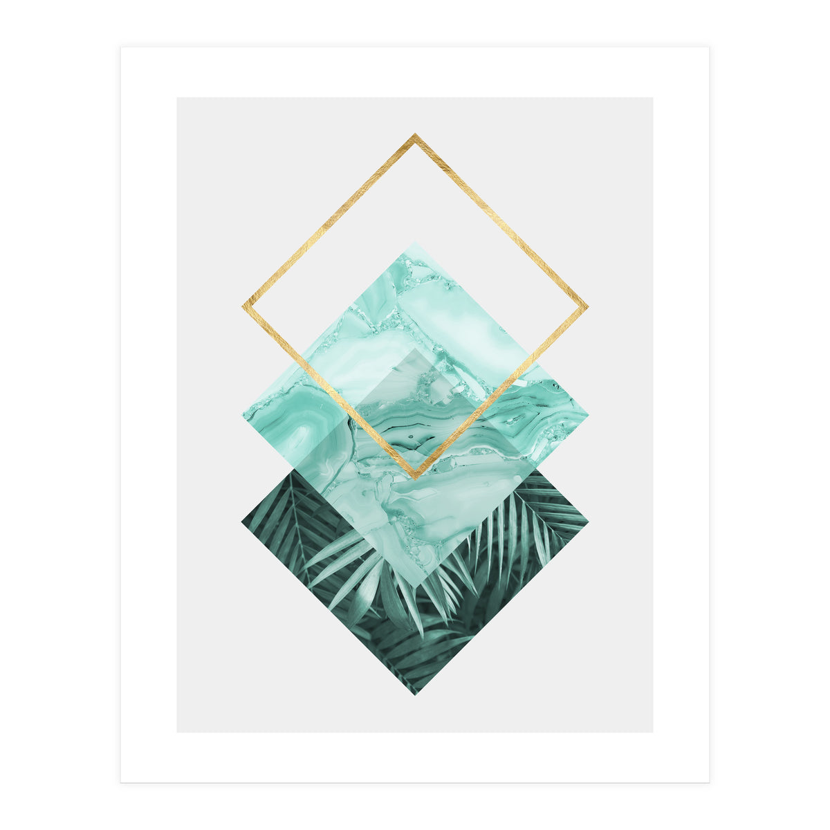 Botanical and geometric VI (Print Only)