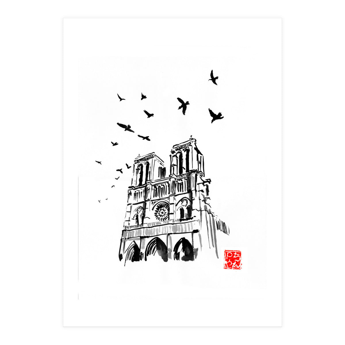 Notre Dame de Paris (Print Only)