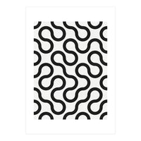 My Favorite Geometric Patterns No.28 - White (Print Only)