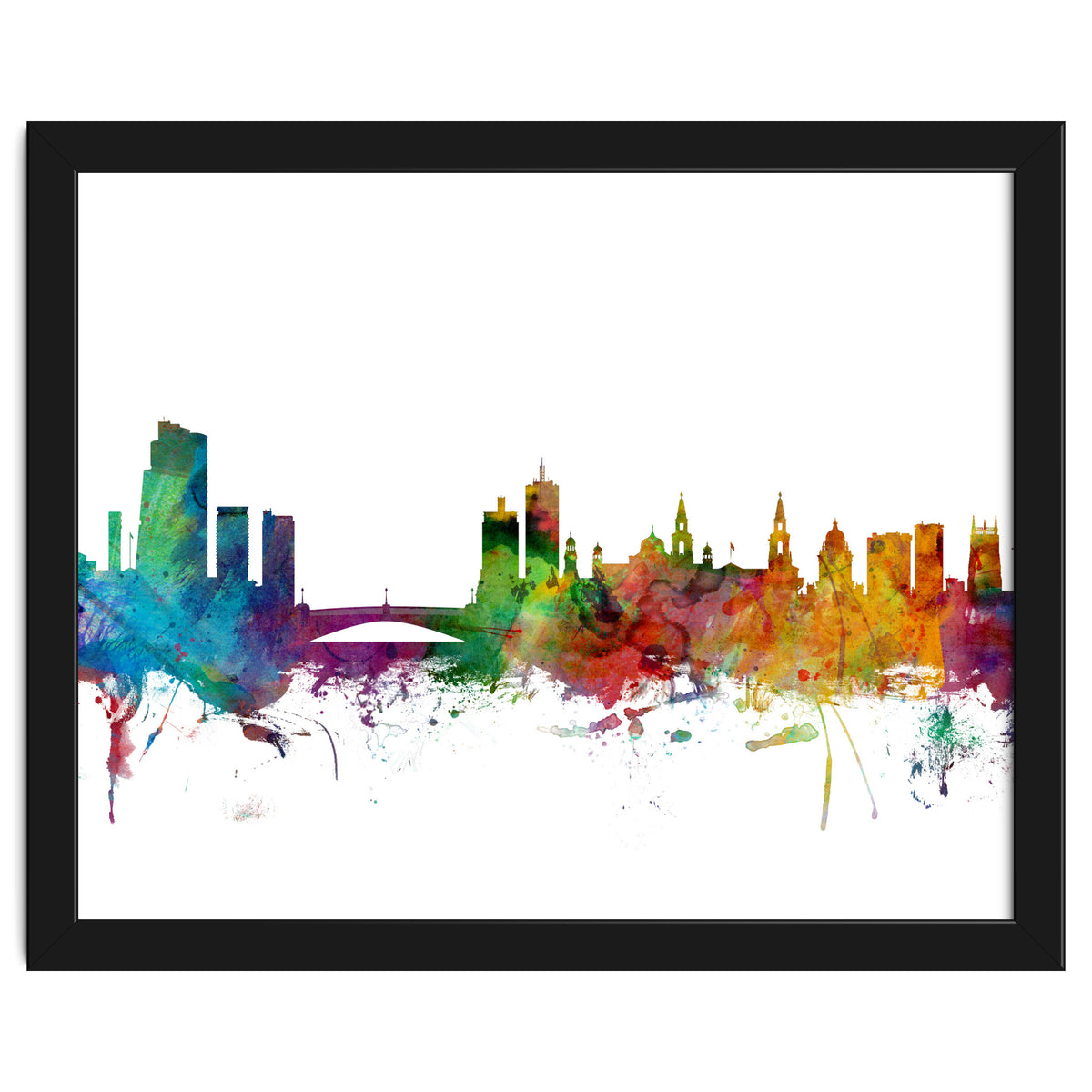 Leeds England Skyline