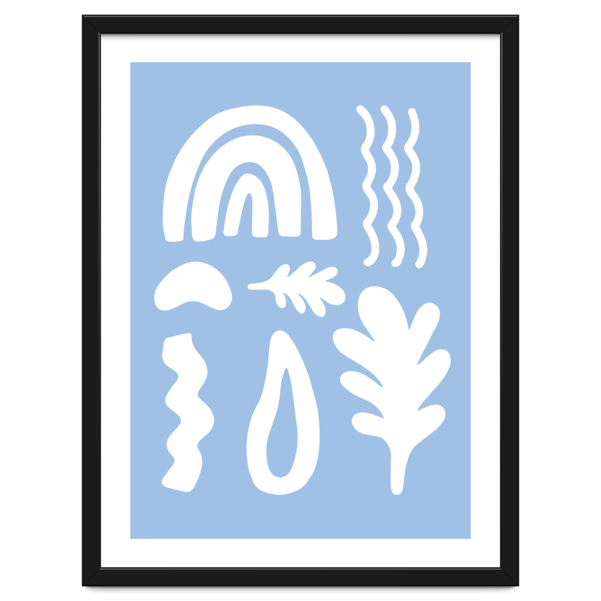 Abstract Happy Shapes