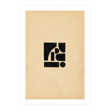 Minimalist black shapes (Print Only) thumbnail