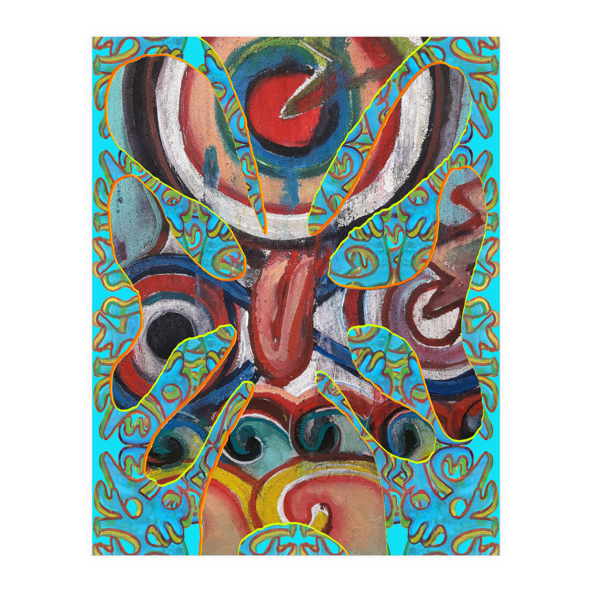 Pop Abstract 2023 Tapiz 24 (Print Only)