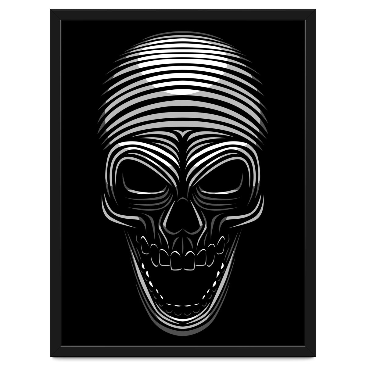 Lines Skull