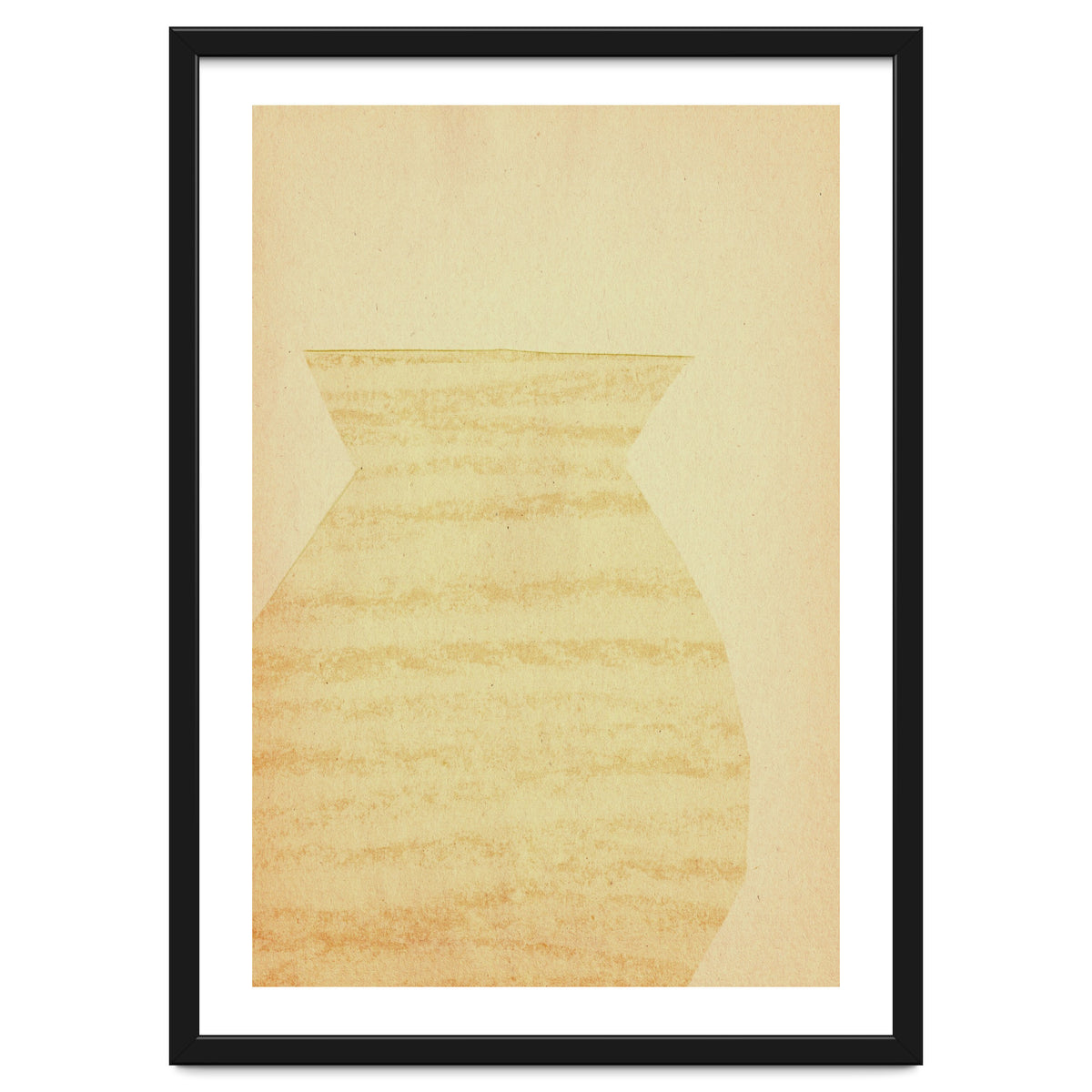 Minimalist pastel vase