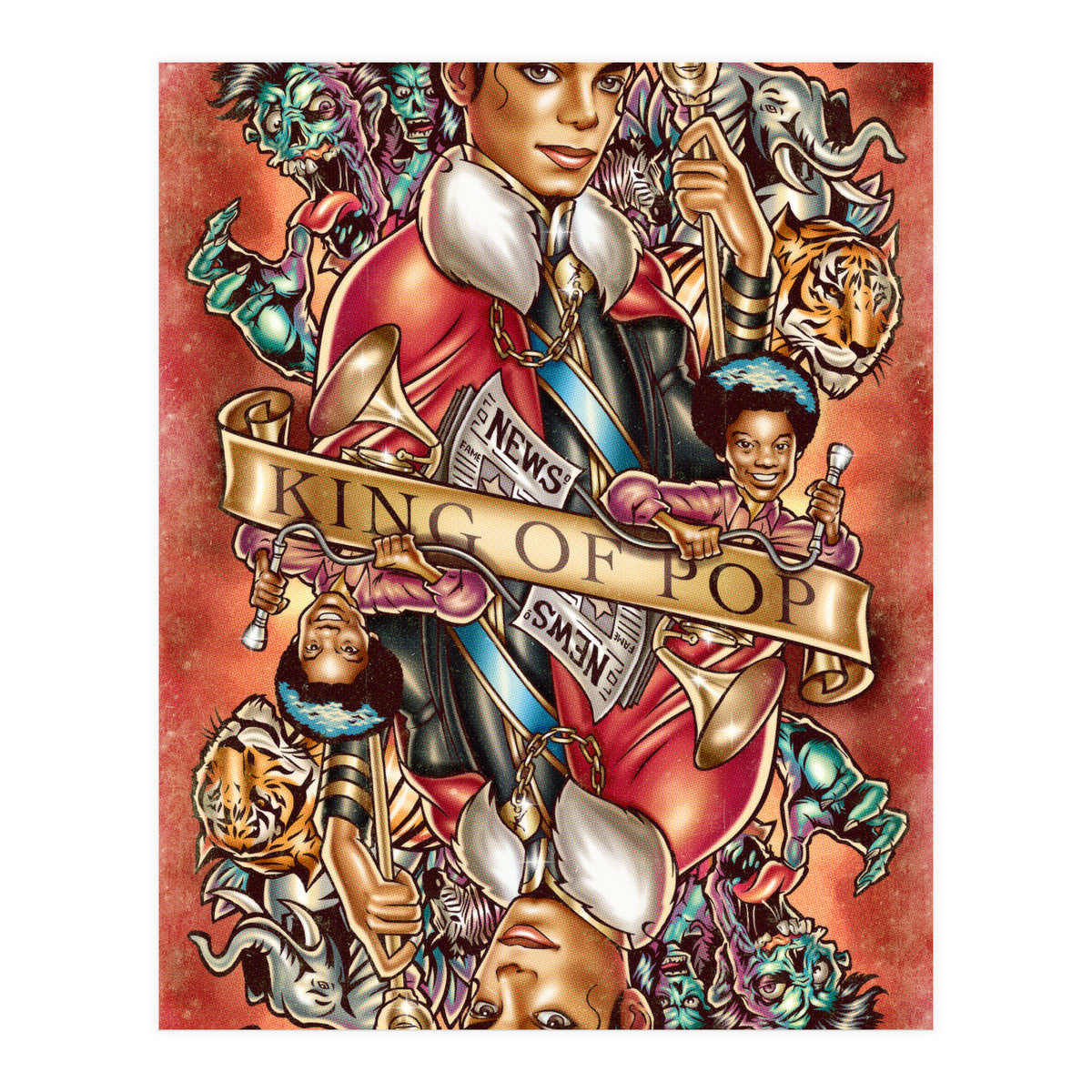 King Of Pop (Print Only)