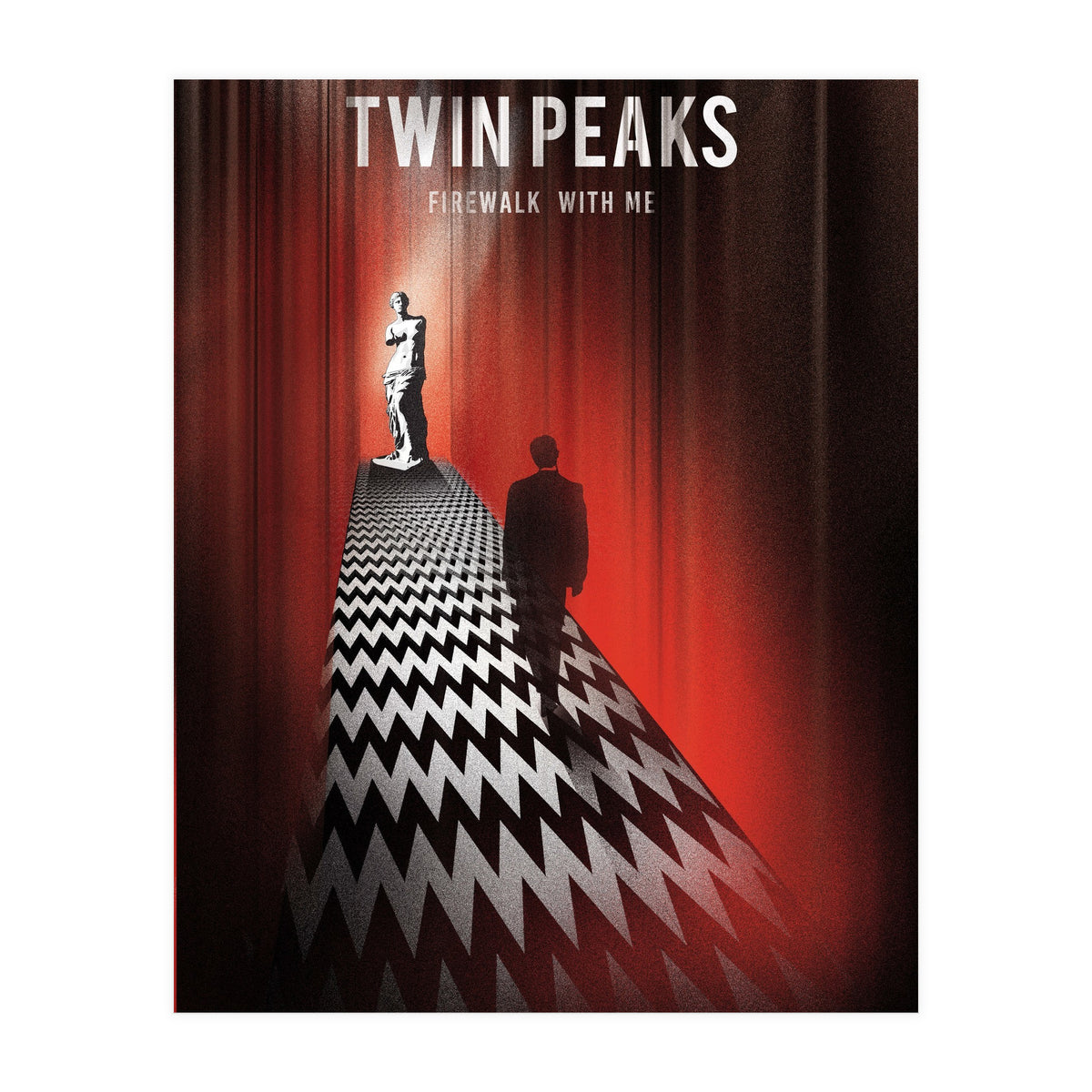 Twin Peaks poster (Print Only)
