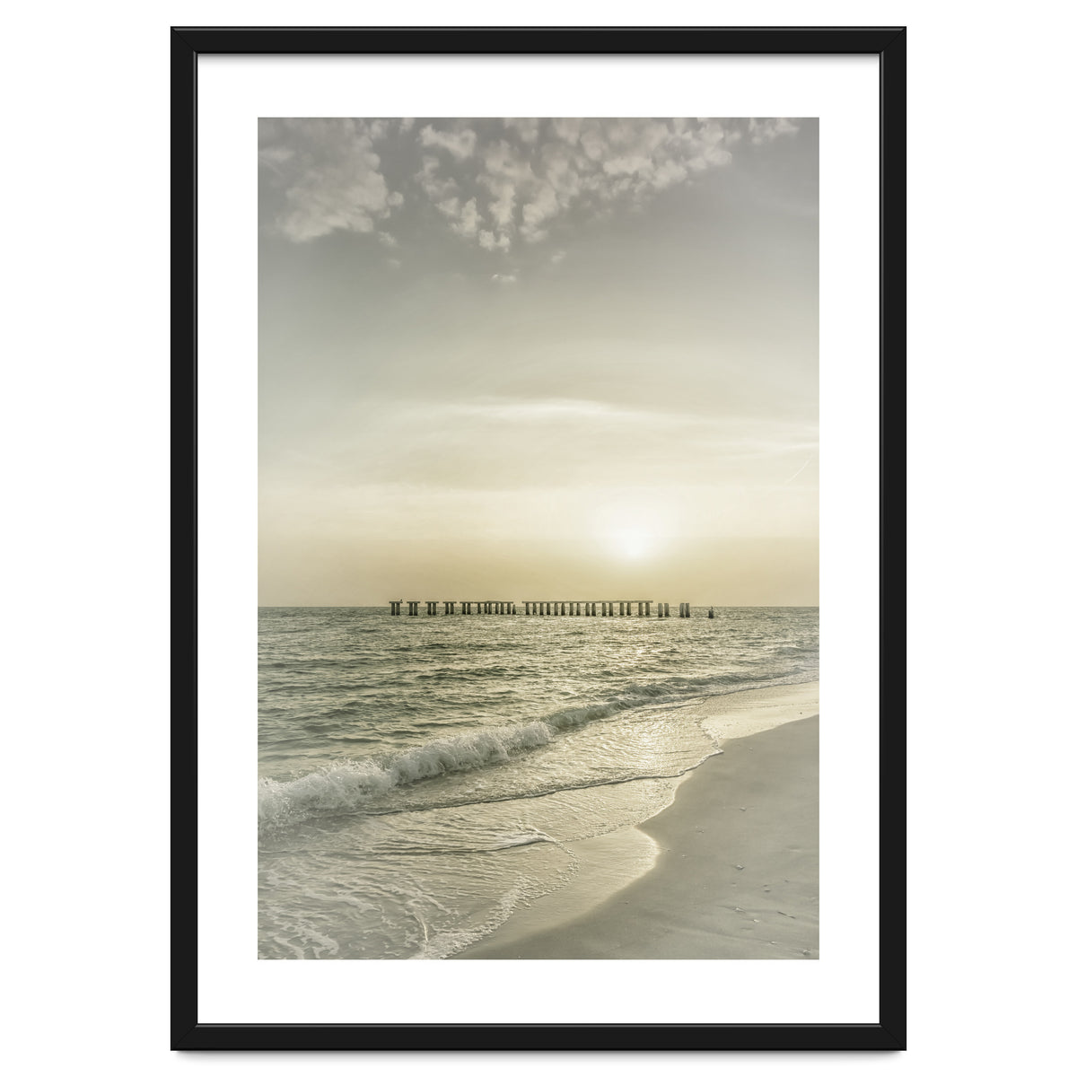 Gasparilla Island Sunset | Vintage