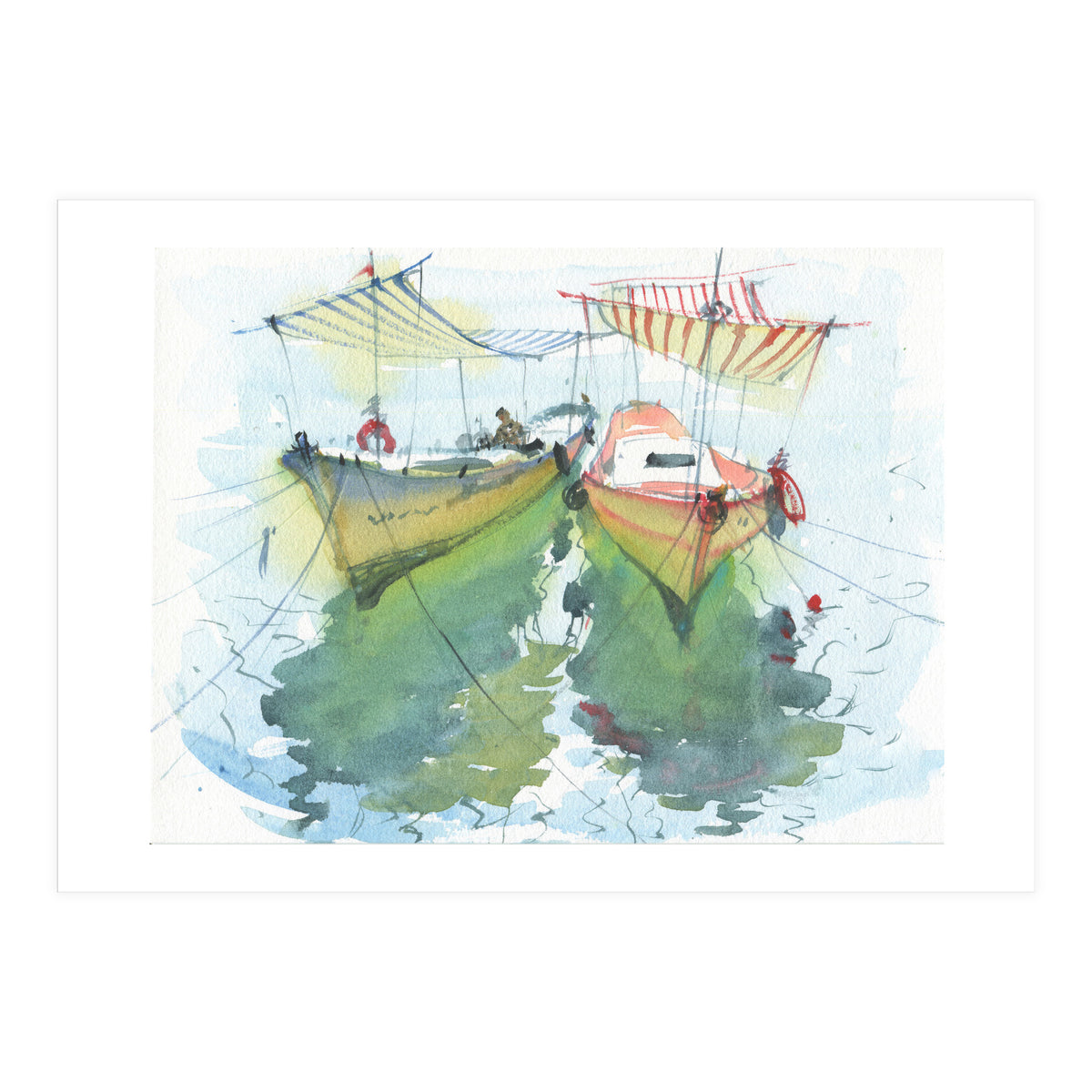 Pleasure boats (Print Only)