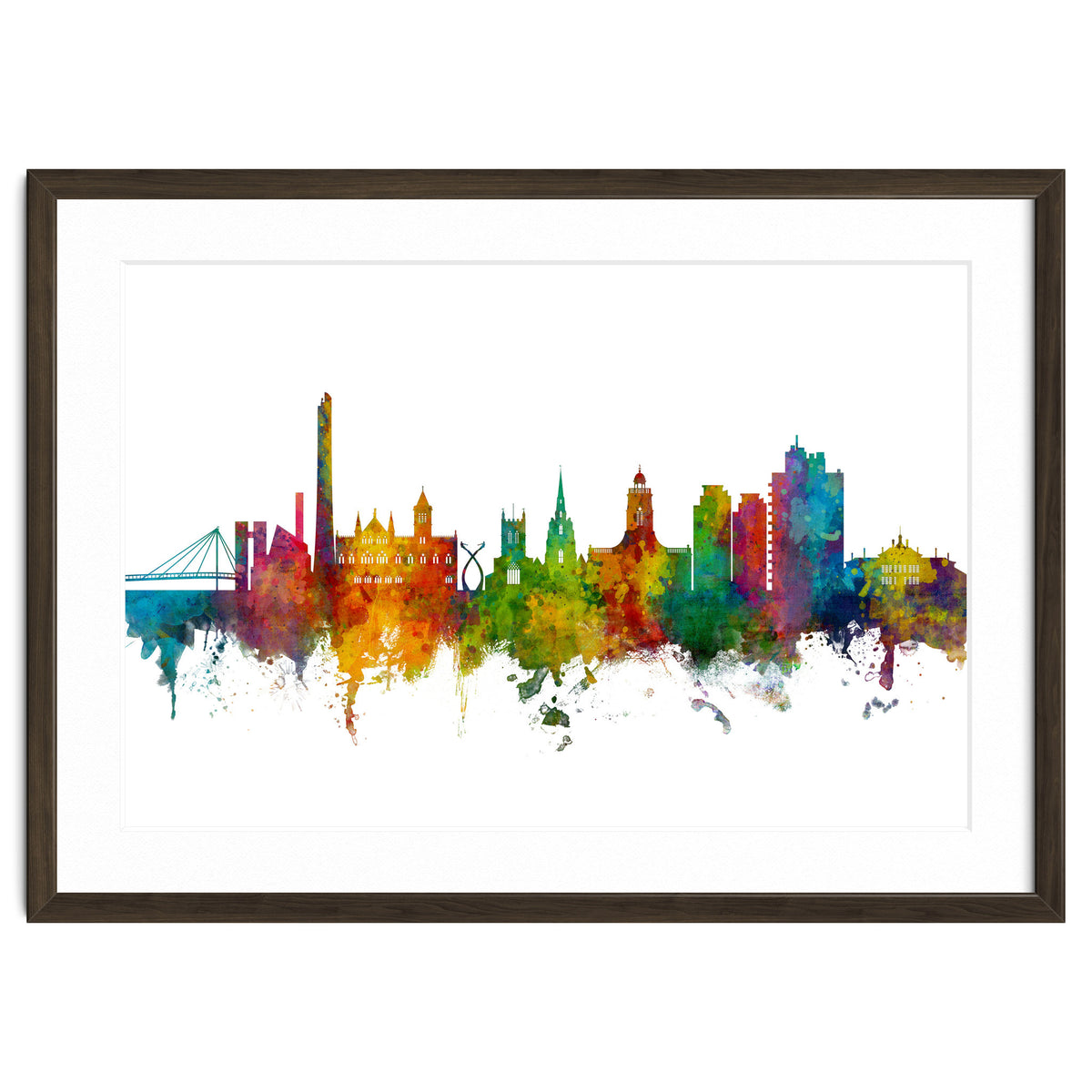 Northampton England Skyline