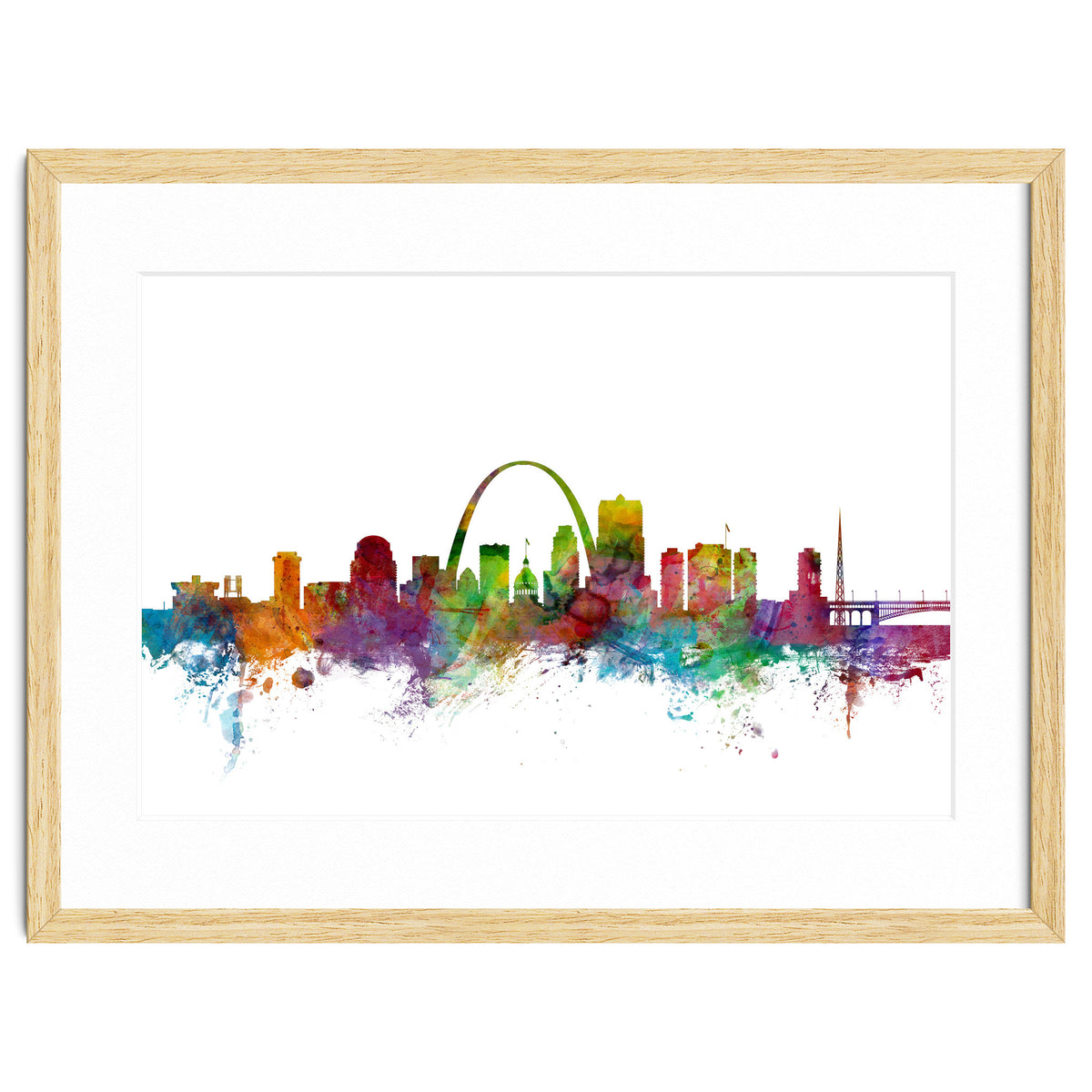 St Louis Missouri Skyline