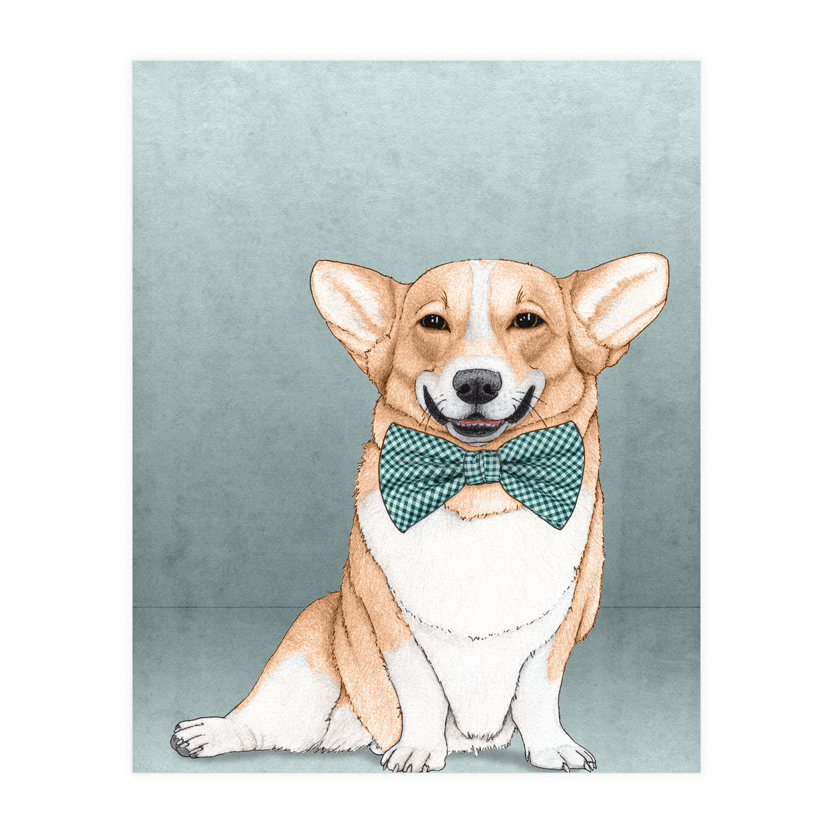 Corgi Dog (Print Only)