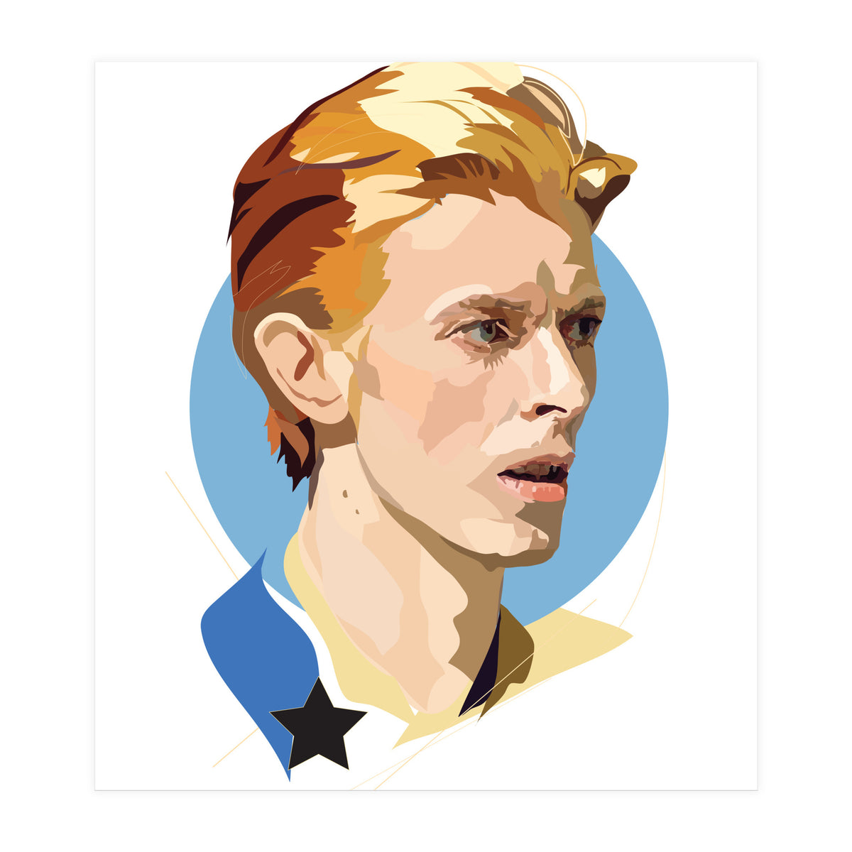 Bowie Starman  (Print Only)