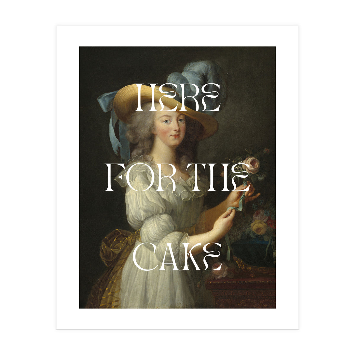 Here For The Cake (Print Only)