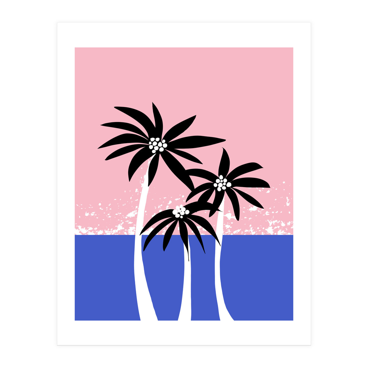 Sweet palm trees (Print Only)