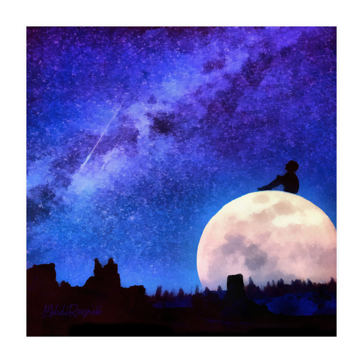 Around Night (Print Only)