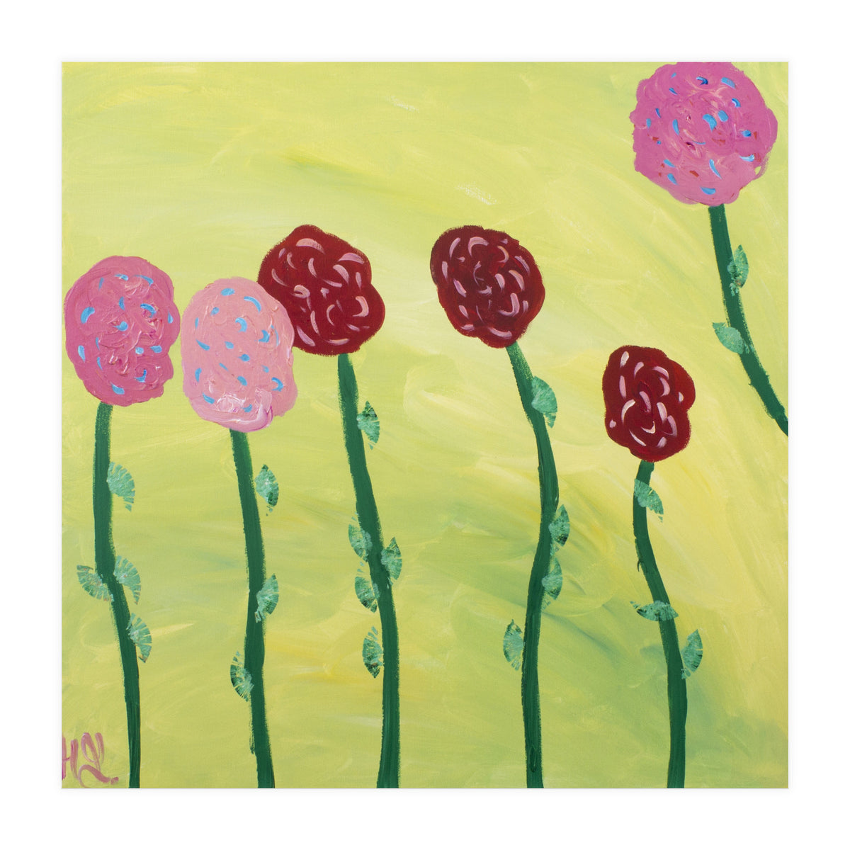 Blooms In The Wind (Print Only)