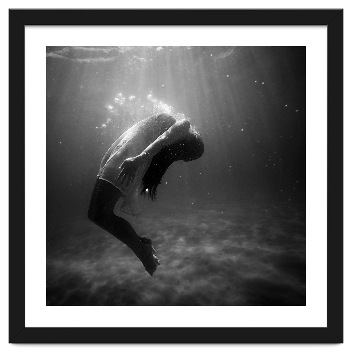 Woman Inside The Water