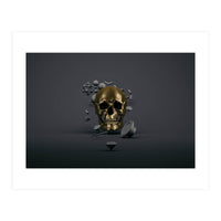 Golden Skull (Print Only)