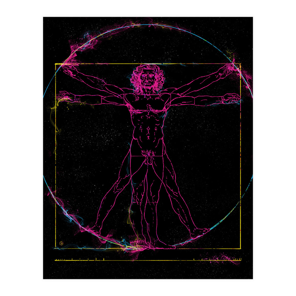 Vitruvian Man (Print Only)