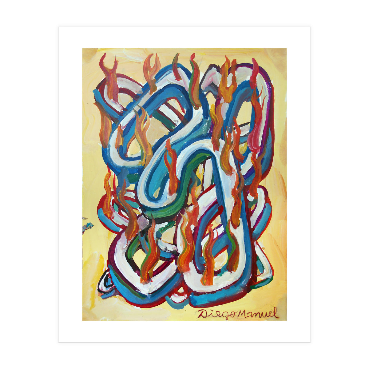 Graffiti Goteado 11 (Print Only)