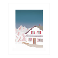 Mountain Love Mountain Hut (Print Only)