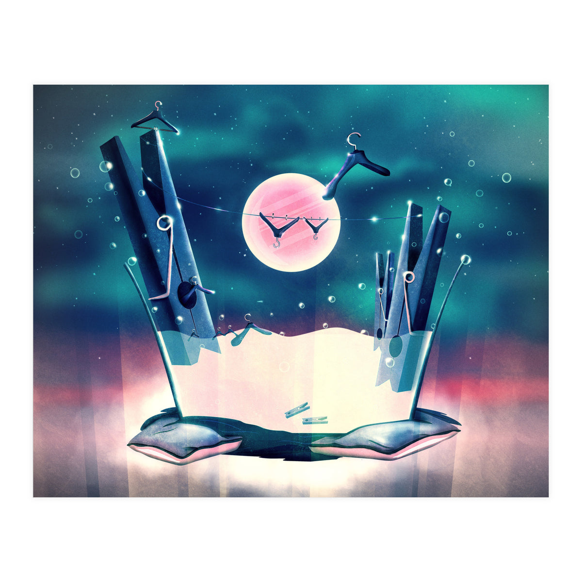 Moon Wash (Print Only)