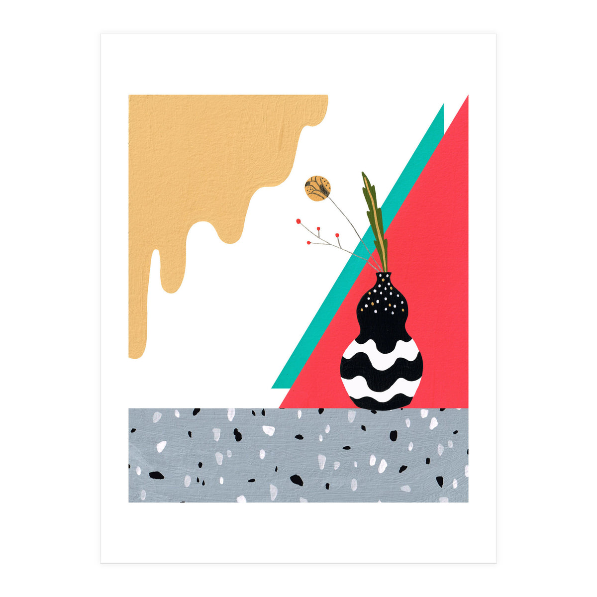 Modern Ikebana  (Print Only)