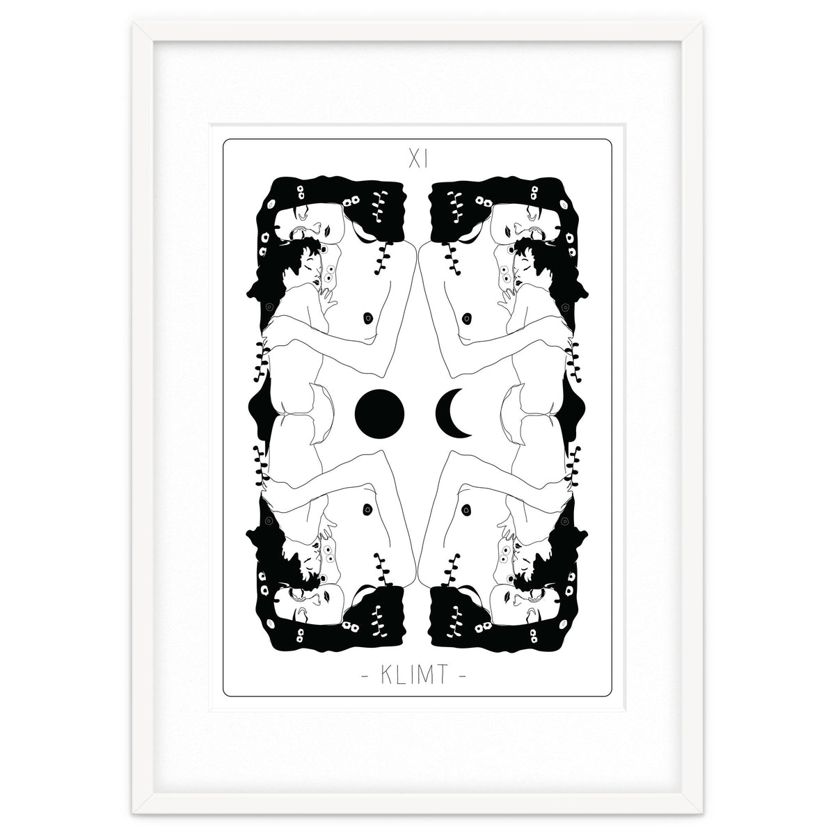 Klimt Tarot Card