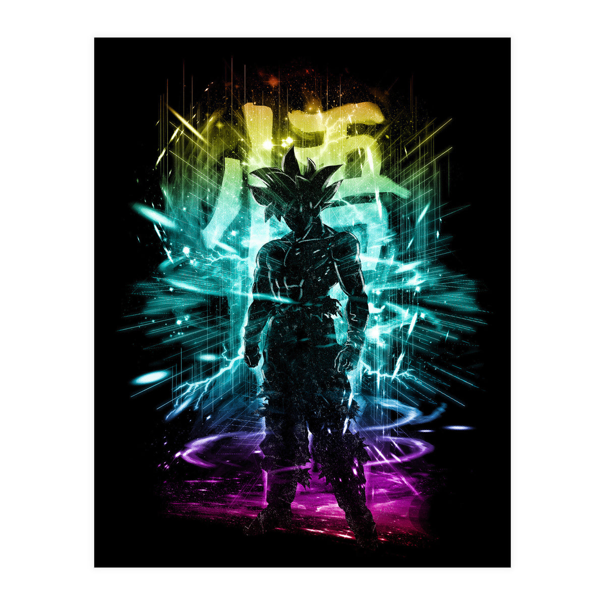 Ultra Instinct Storm Rainbow (Print Only)