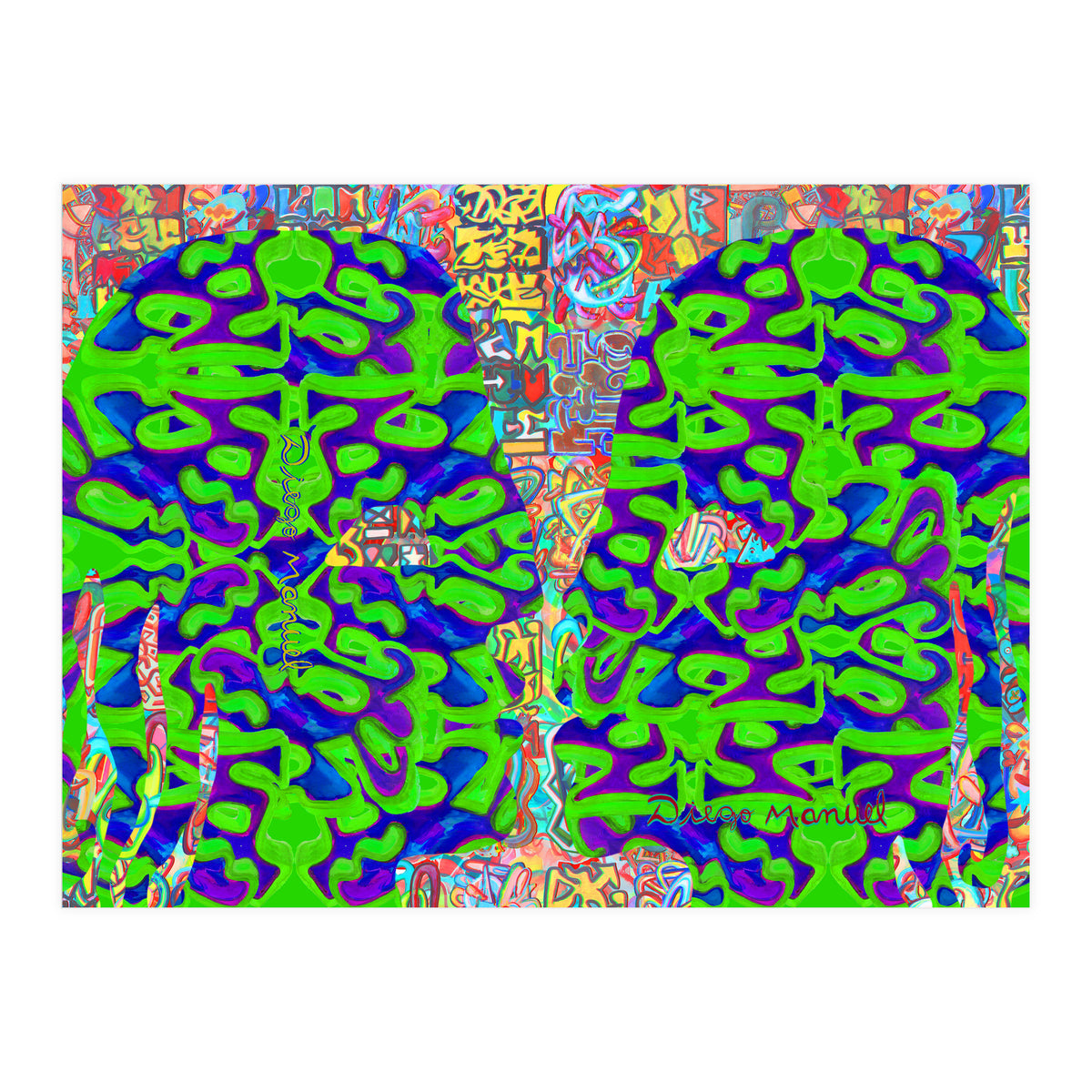 Abstracto Pop Nuevo B14 (Print Only)