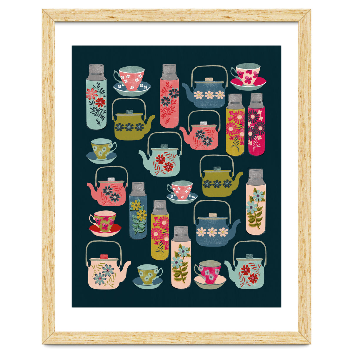 Vintage Thermos and Teapots