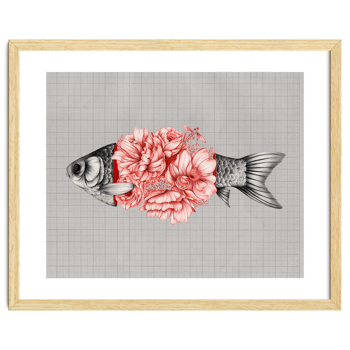 Vintage Tropical Aquarium Fish