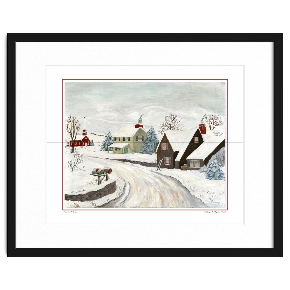 Snug & Warm Watercolor