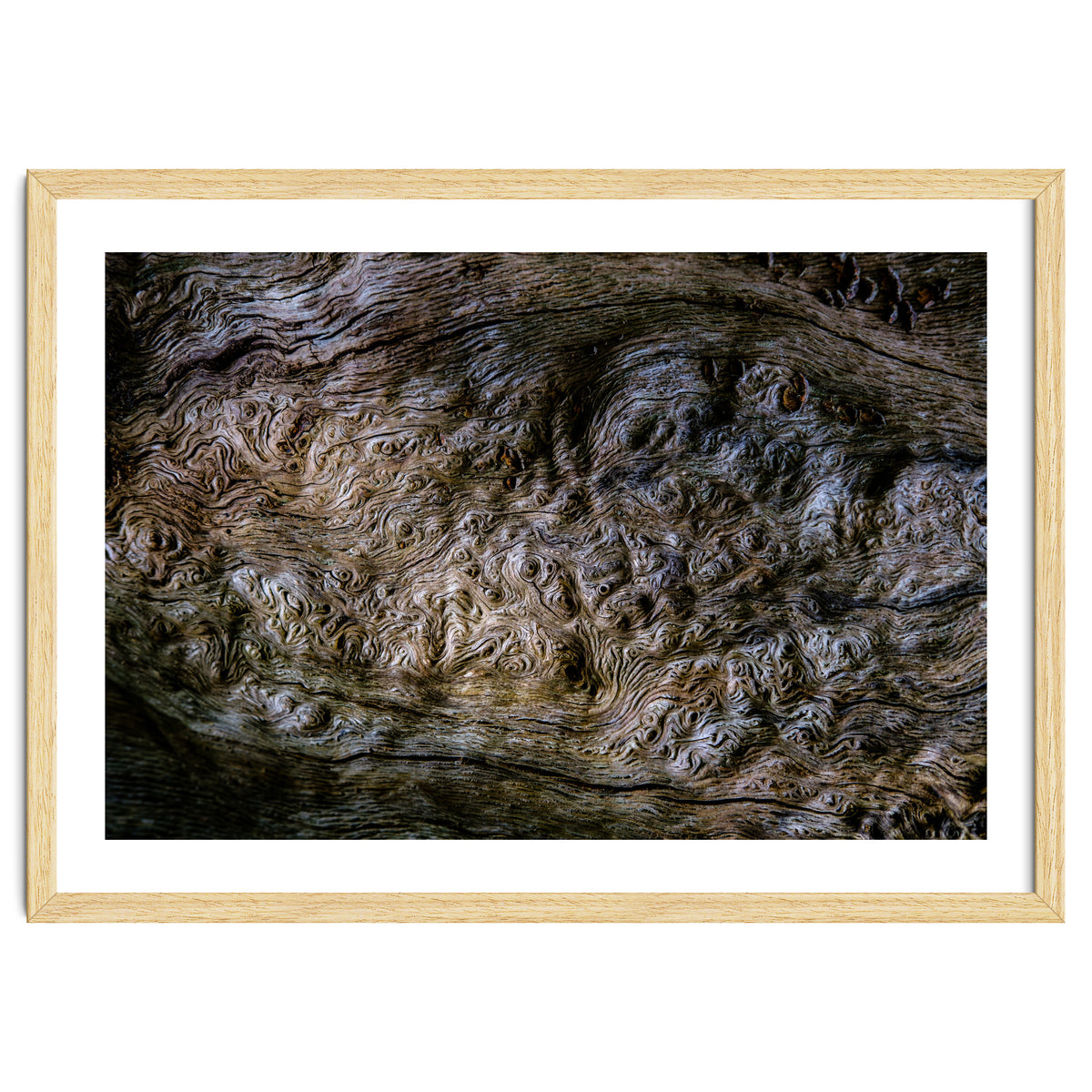 Burlwood pattern in tree