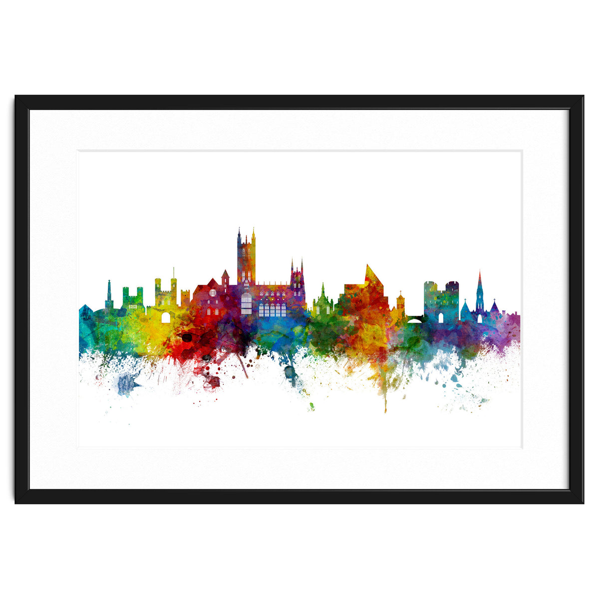 Canterbury England Skyline