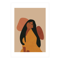 Abstract Woman Modern Minimalist (Print Only)