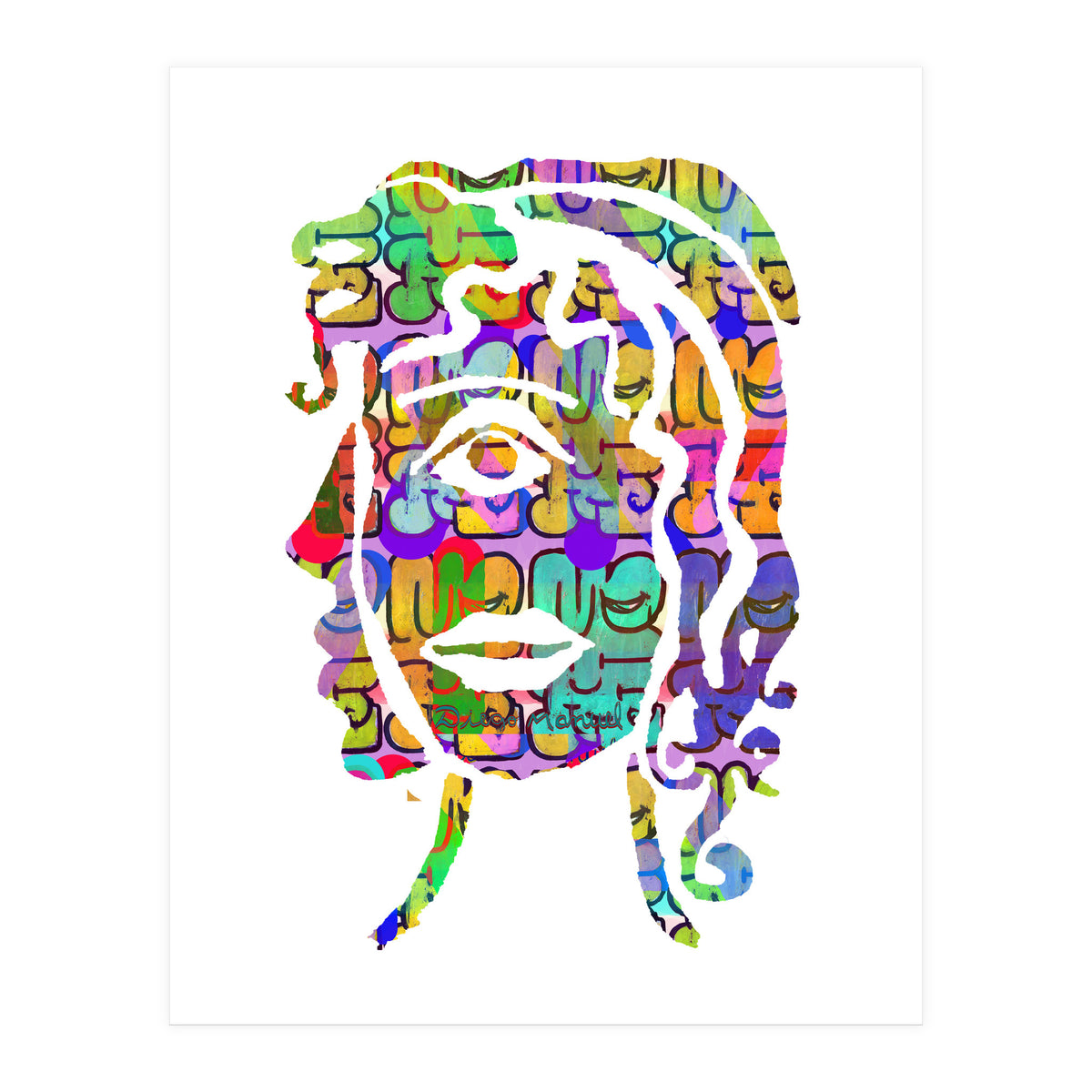 Mujer Digital 2 (Print Only)