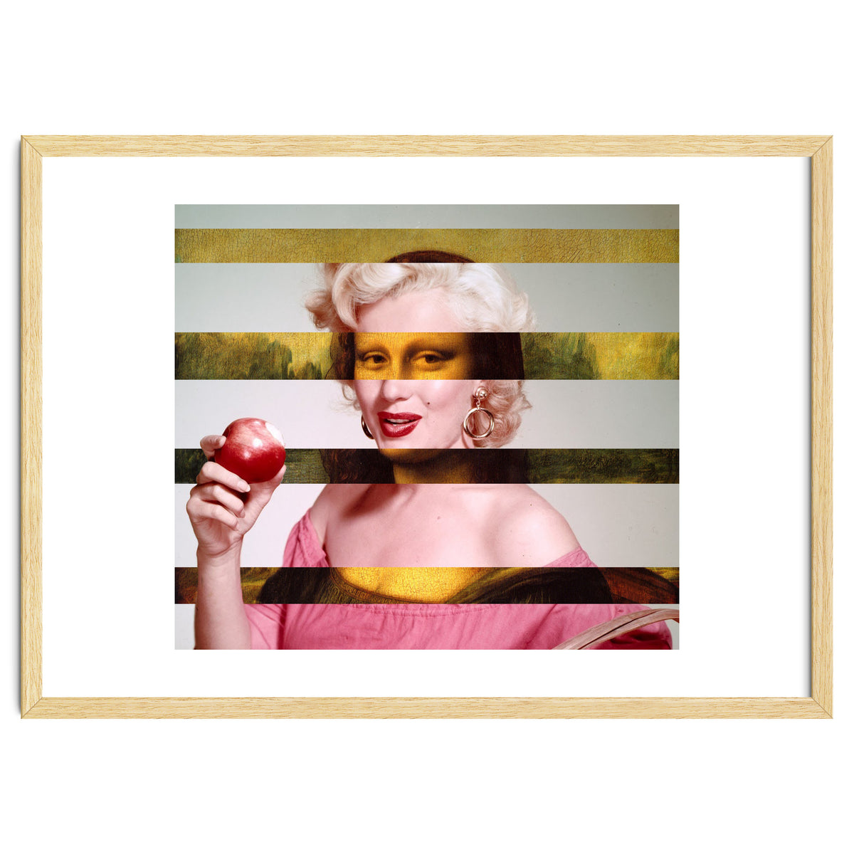 Leonardo Da Vinci's "Mona Lisa" & Marylin Monroe