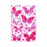 Pink Butterflies  (Print Only) thumbnail