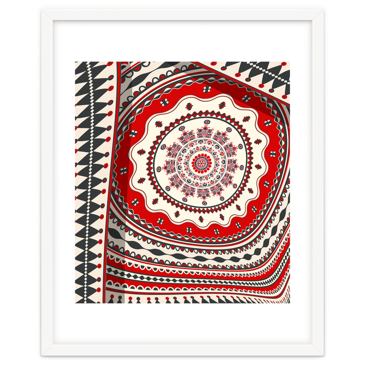 Romanian embroidery background 25